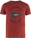 Forest Mirror T-shirt, kolor: 325 - Rowan Red