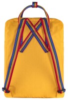 Kanken Rainbow, kolor: 141/907 - Warm Yellow-Rainbow Pattern