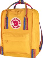 Kanken Rainbow Mini, kolor: 141-907 - Warm Yellow-Rainbow Pattern