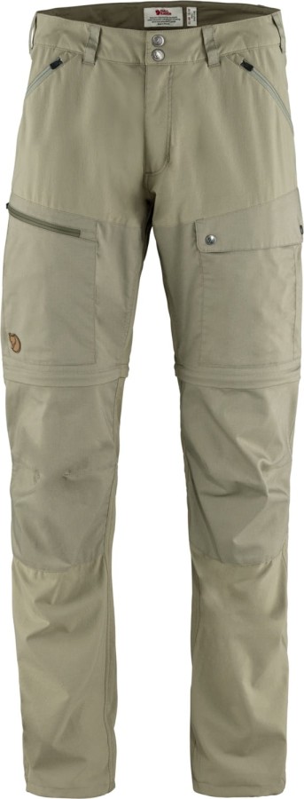 Abisko Midsummer Zip-Off Trousers, kolor: 235-622 - Savanna - Light Olive - 1