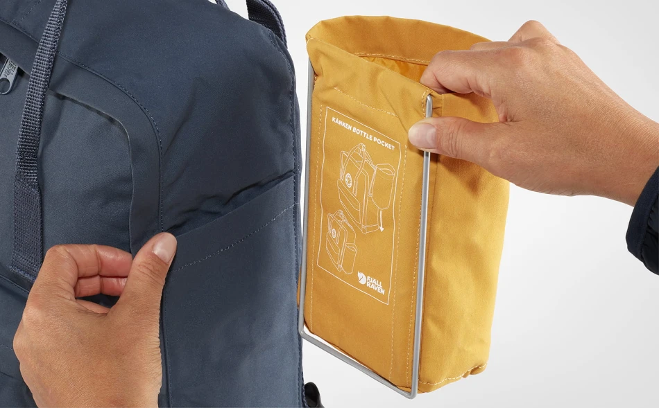 Kanken Bottle Pocket, kolor: 160 - Ochre