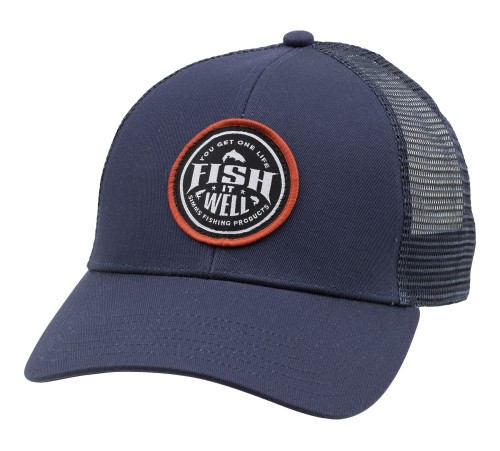 Simms Fish It Well Trucker - letnia czapka wędkarska