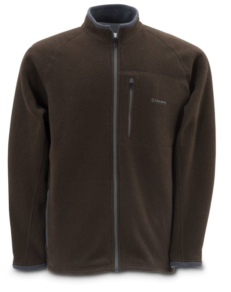 Simms Rivershed Cardigan, kolor: Brown