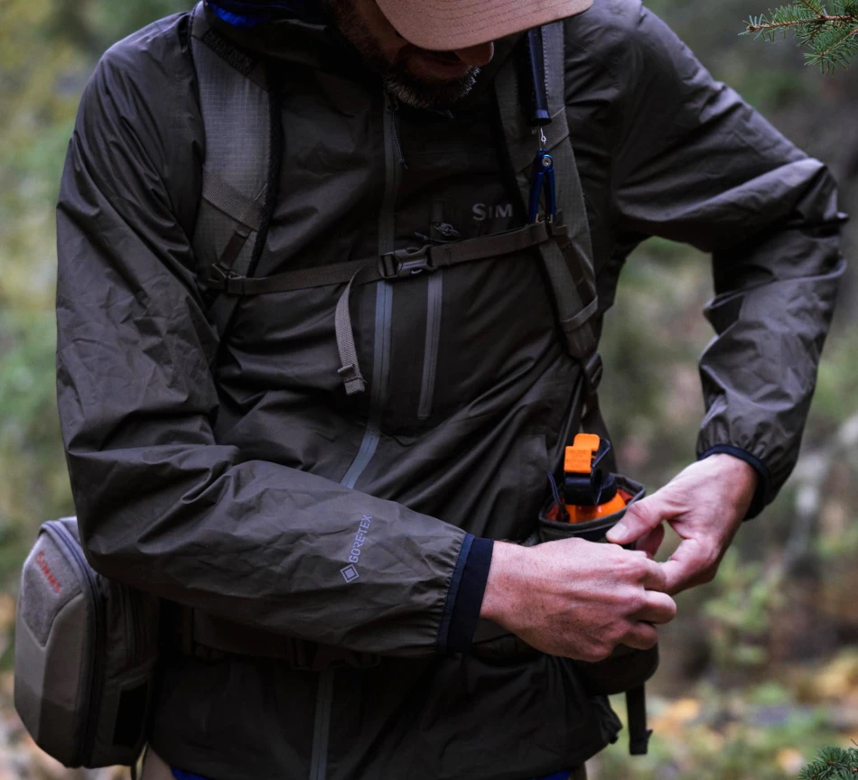 Flyweight Shell Fishing Jacket, kolor: 781 - dark stone