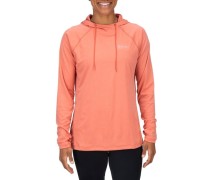Women SolarFlex Hoody, kolor: 664 - Smoked Salmon Heather