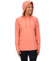 Women SolarFlex Hoody, kolor: 664 - Smoked Salmon Heather