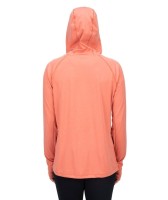 Women SolarFlex Hoody, kolor: 664 - Smoked Salmon Heather