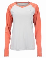 Women SolarFlex Crewneck, kolor: 844 - Sterling Salmon Heather