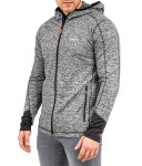 225-BL - bluza termoaktywna, kolor: 8 - szary melanż