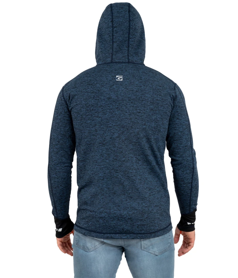 225-BL - bluza termoaktywna, kolor: 9 - melanż granatowy