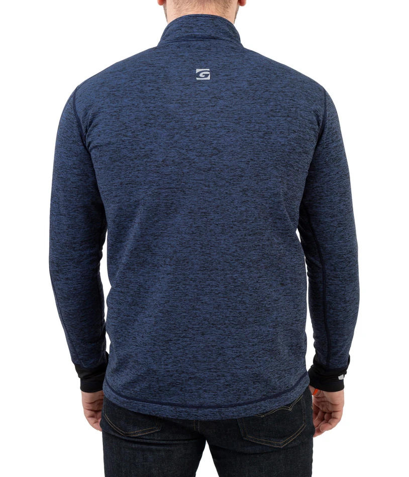 226-BL - bluza termoaktywna, kolor: 9 - granatowy melanż