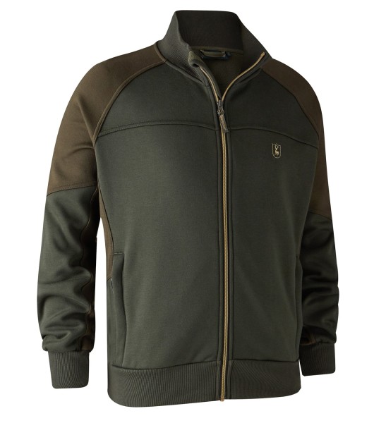 Rogaland Sweat w. Rib Neck, kolor: 353 - Adventure Green