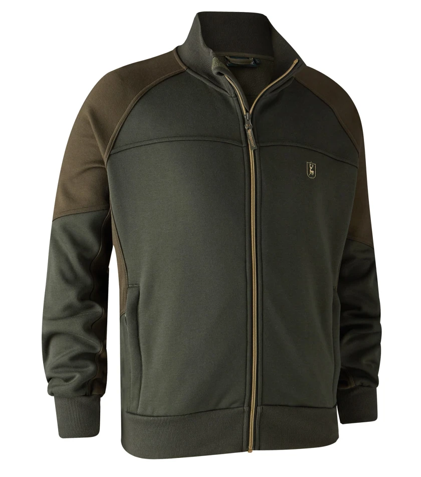 Rogaland Sweat w. Rib Neck, kolor: 353 - Adventure Green