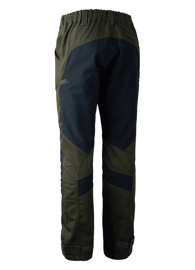 Rogaland Stretch Trousers w. Contrast, kolor: 353 - Adventure Green