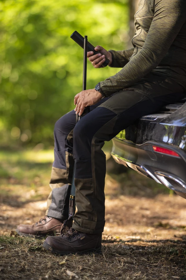 Rogaland Stretch Trousers w. Contrast, kolor: 353 - Adventure Green