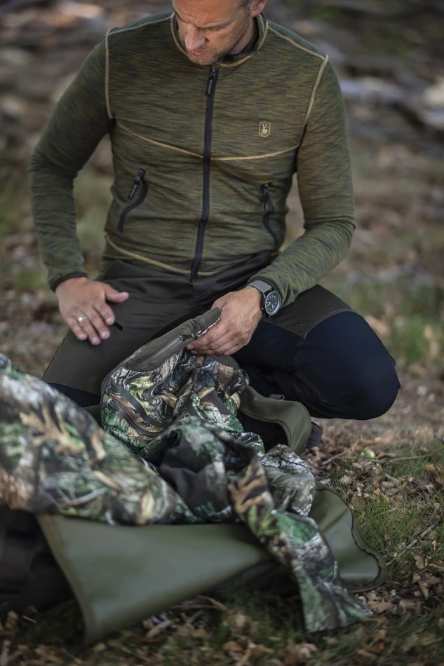 Rogaland Stretch Trousers w. Contrast, kolor: 353 - Adventure Green