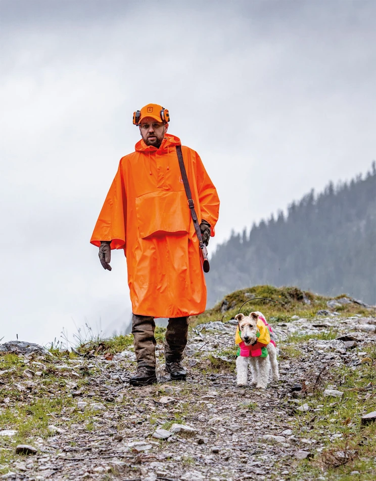 Hurricane Rain Poncho, kolor: 669 - Orange