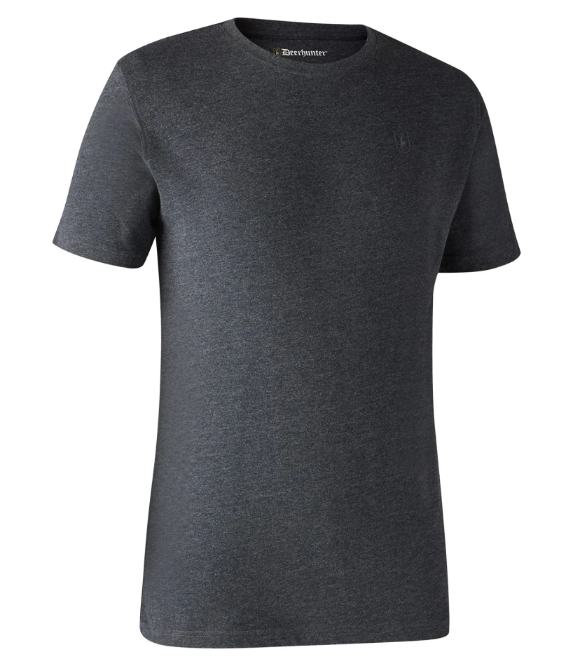 Basic 2-Pack T-shirt, kolor: 916 - Grey Melange