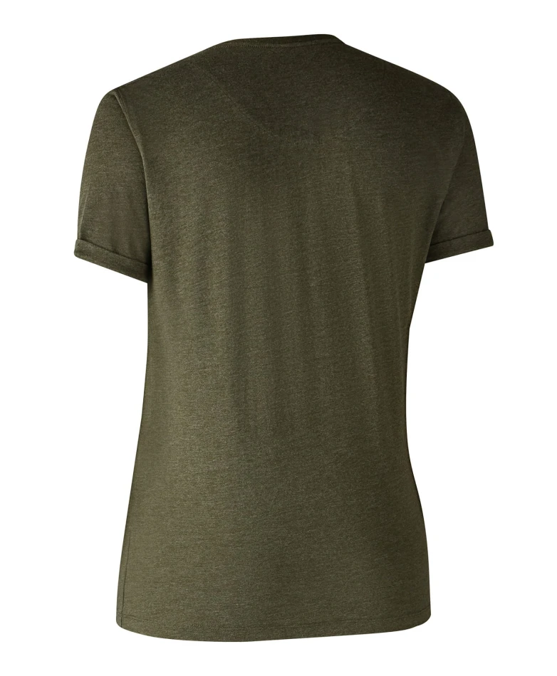 Ladies Basic Pack T-Shirt, kolor: 354 - Adventure Green Melange
