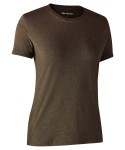 Ladies Basic Pack T-Shirt, kolor: 572 - Brown Leaf Melange