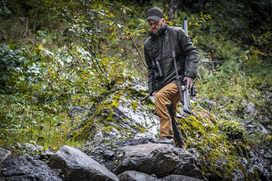 Moor Padded Jacket w. Softshell, kolor: 353 - Adventure Green