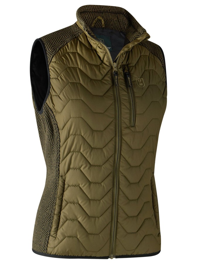 Lady Beth Padded Waistcoat, kolor: 364 - Dark Olive