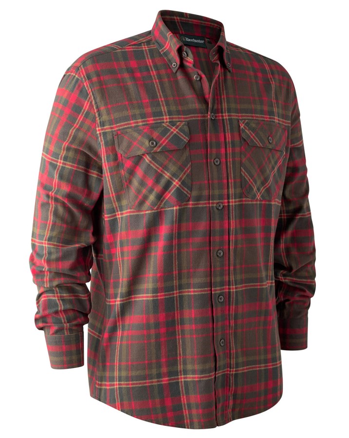 Marvin Shirt, kolor: 48187 - Red Check