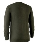 Kingston Knit with O-Neck, kolor: 356 - Green Melange