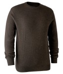 Kingston Knit with O-Neck, kolor: 383 - Dark Elm
