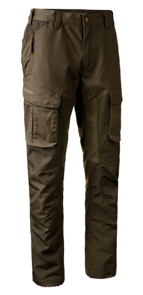 Reims Trousers w. Reinforcement, kolor: 383 - Dark Elm