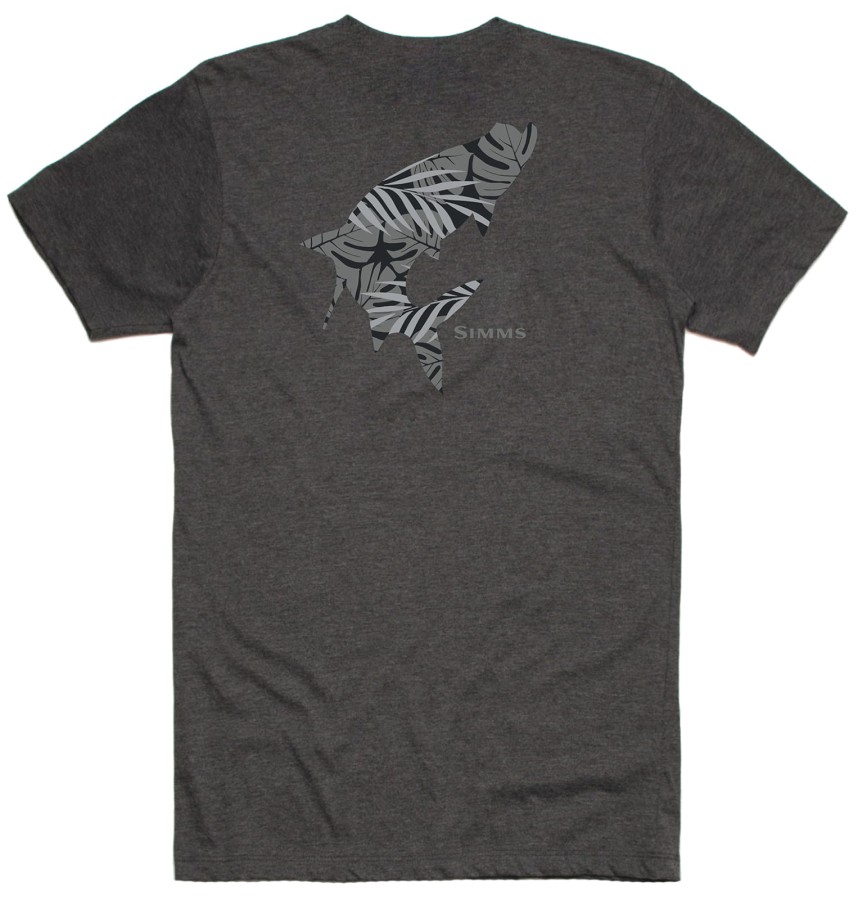 Palm Tarpon Fill Tee, kolor: 086 - Charcoal Heather