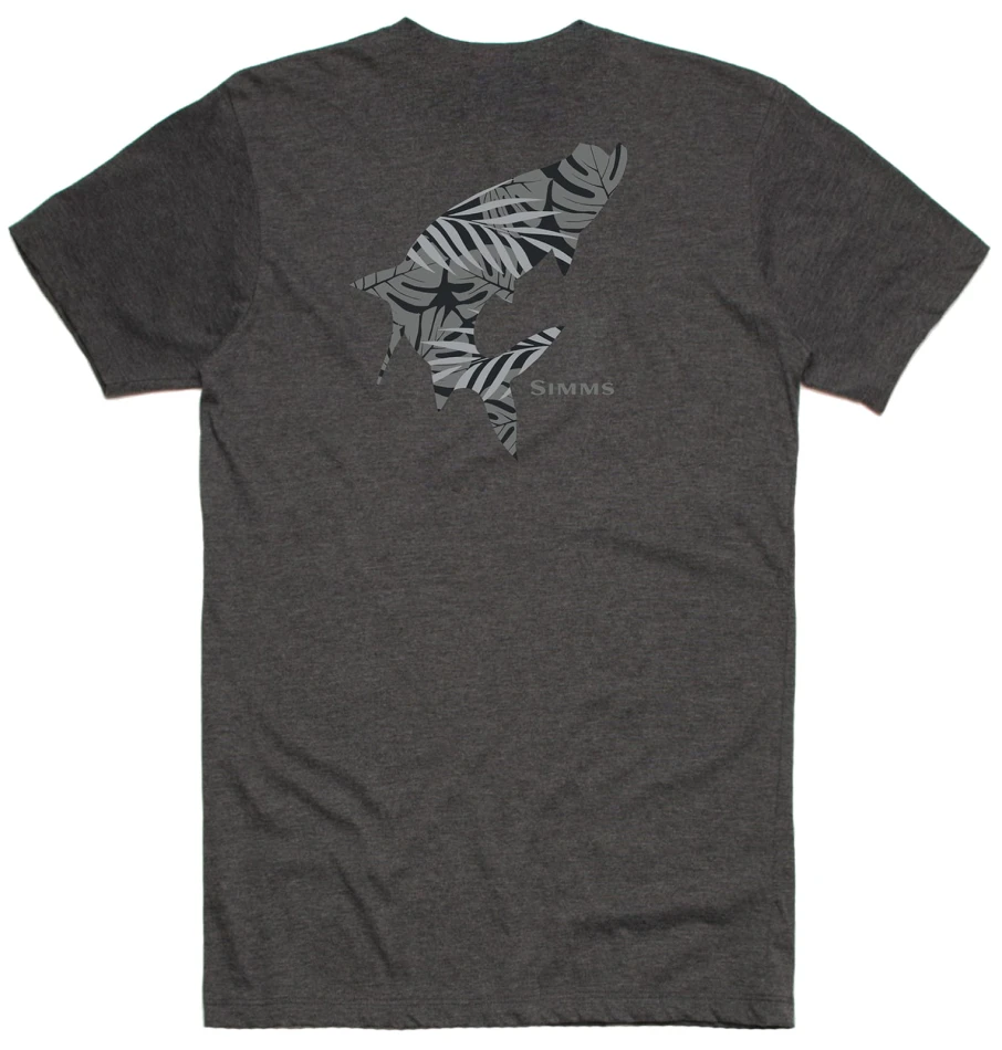 Palm Tarpon Fill Tee, kolor: 086 - Charcoal Heather