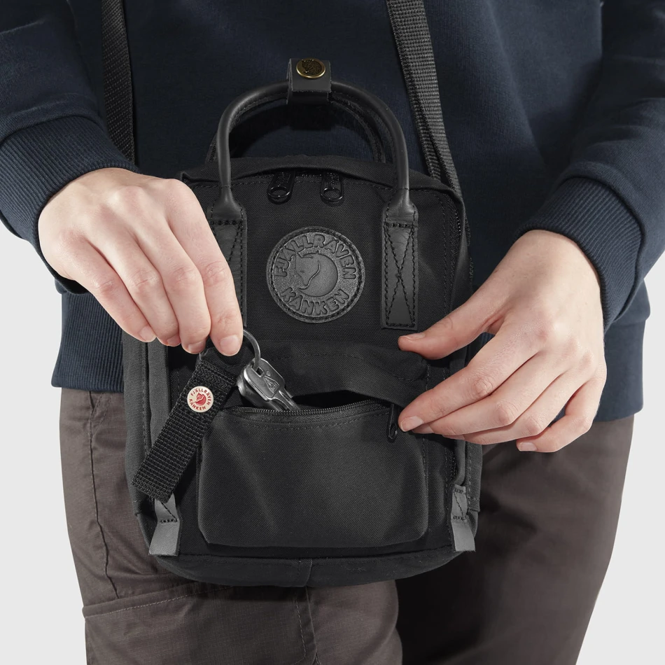 Kanken No.2 Black Sling, kolor: 550 - Black