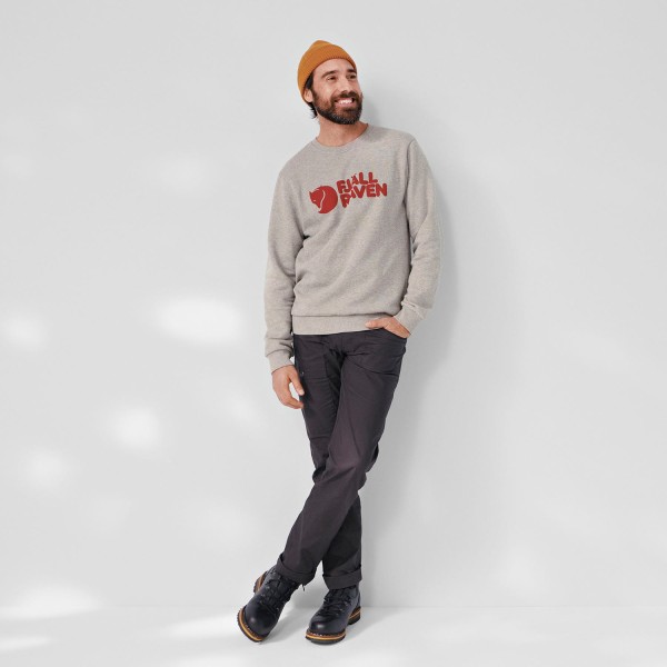 Logo Sweater, kolor: 020 - 999 - Grey-Melange