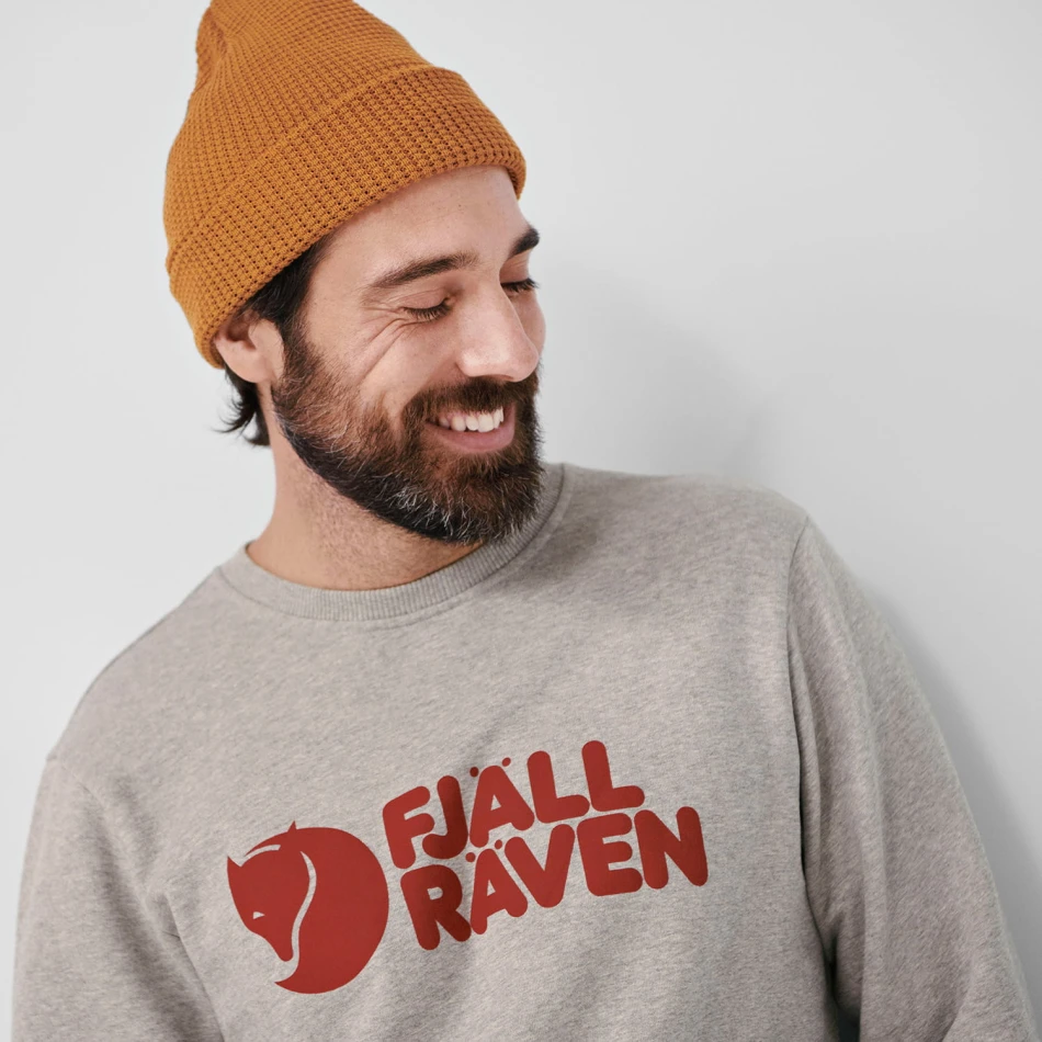 Logo Sweater, kolor: 020 - 999 - Grey-Melange