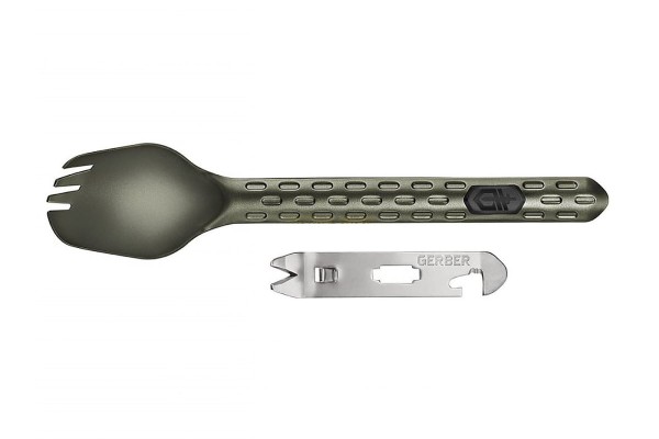 Multitool Devour Spork, kolor: flat sage