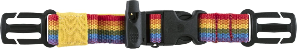 Kanken Rainbow Chest Strap, wzór tęczowy