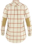 Fjallraven Ovik Twill Shirt LS W, kolor: 113-321 - Chalk White-Cabin Red