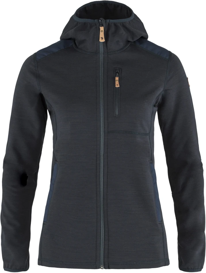 Fjallraven Keb Fleece Hoodie W, kolor: 555 - Dark Navy