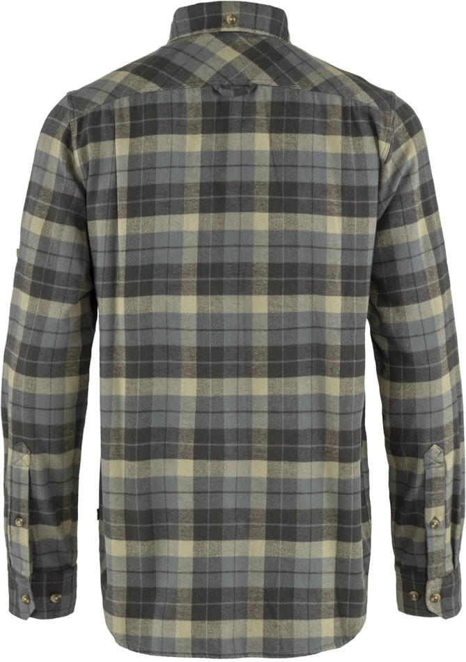 Singi Heavy Flannel Shirt, kolor: 046-018 - Super Grey-Stone Grey