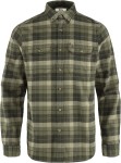 Singi Heavy Flannel Shirt, kolor: 620-662 - Green-Deep Forest