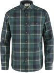 Fjallraven Fjallglim Shirt LS, kolor: 667-560 - Arctic Green-Navy