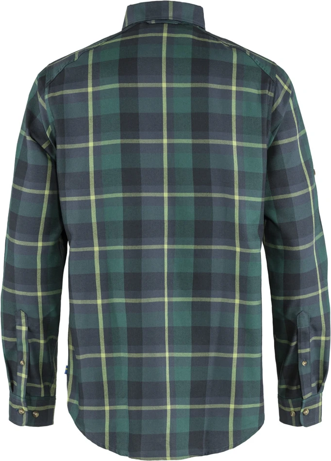 Fjallglim Shirt LS, kolor: 667-560 - Arctic Green-Navy