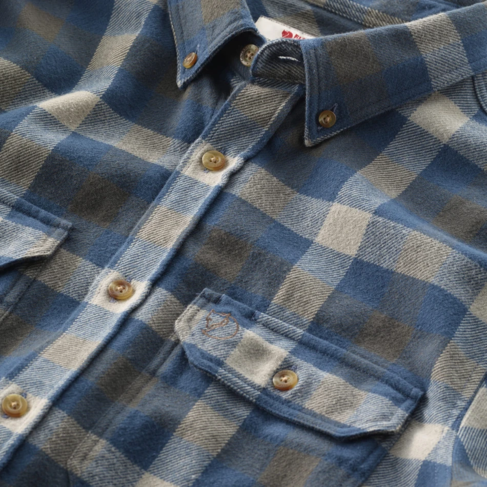 Skog Shirt Fjallraven, kolor: 646 - Glacier Green