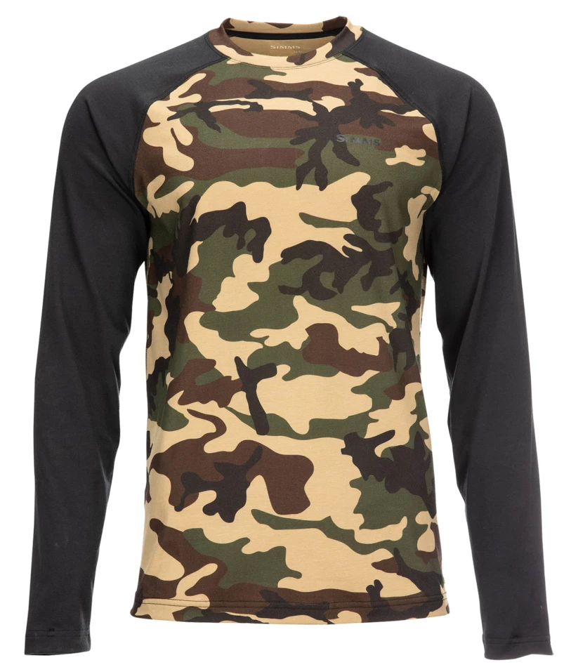 Lightweight Baselayer Top, kolor: 569 - Woodland Camo