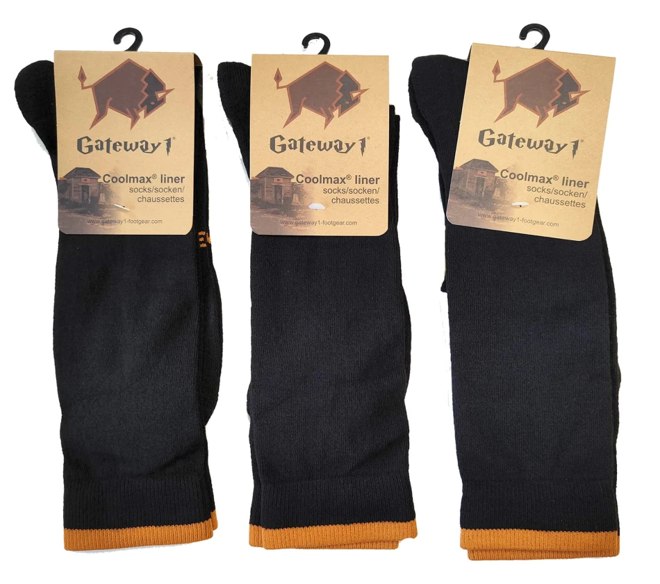 Coolmax Liner Sock, kolor: 1036 - Black