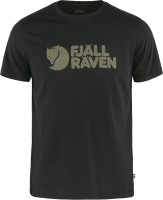 Fjallraven Logo T-Shirt, kolor: 550 - Black, 1