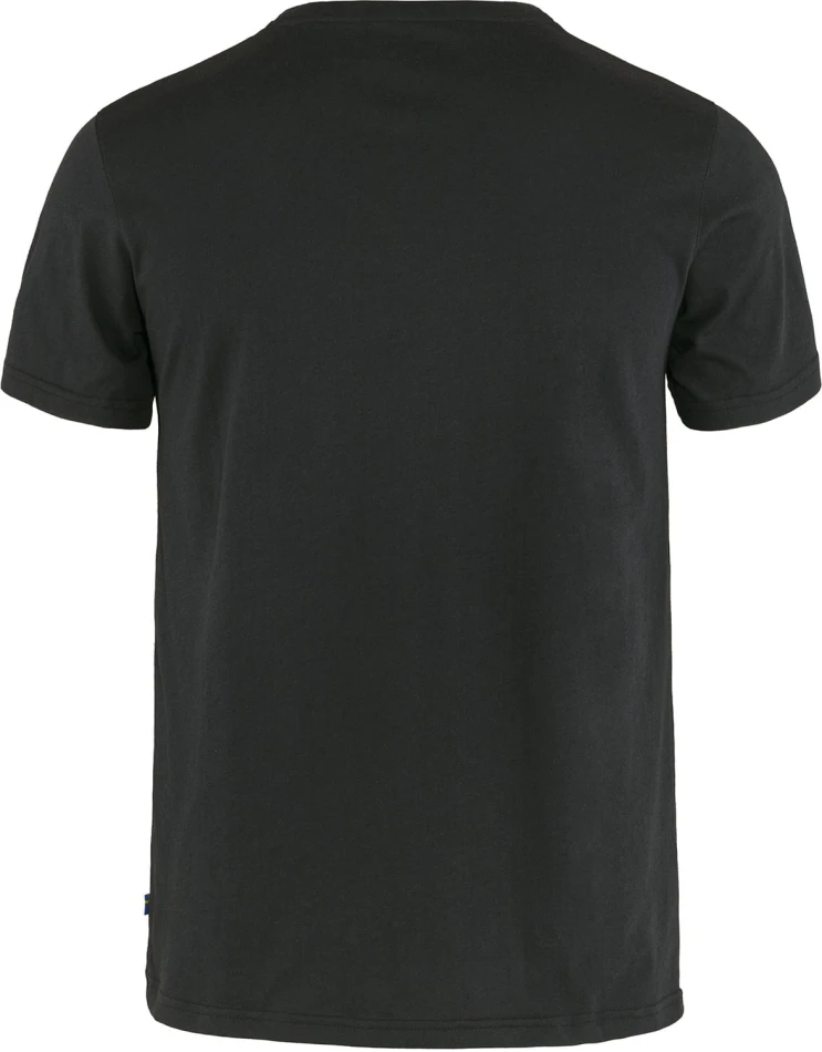 Fjallraven Logo T-Shirt, kolor: 550 - Black, 2