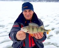 100-3-P, kolor: granatowy z pomarańczowym logo