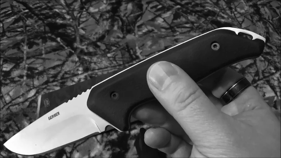 Moment Fixed Drop Point Knife, kolor: Black
